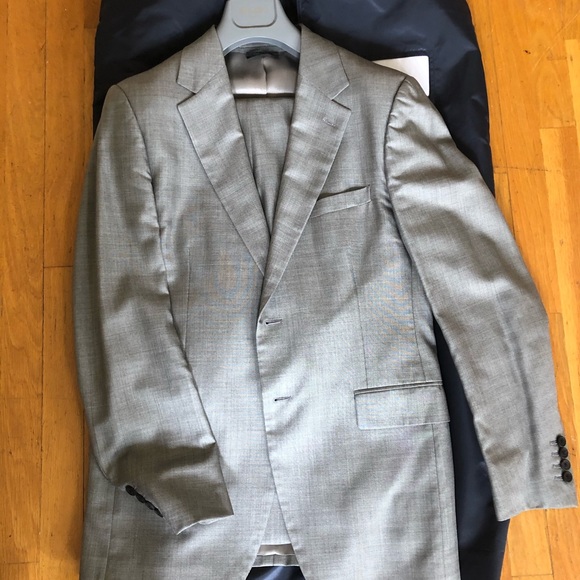 Men’s Prada suit - grey sharkskin - size 40 / 4 - Picture 7 of 11